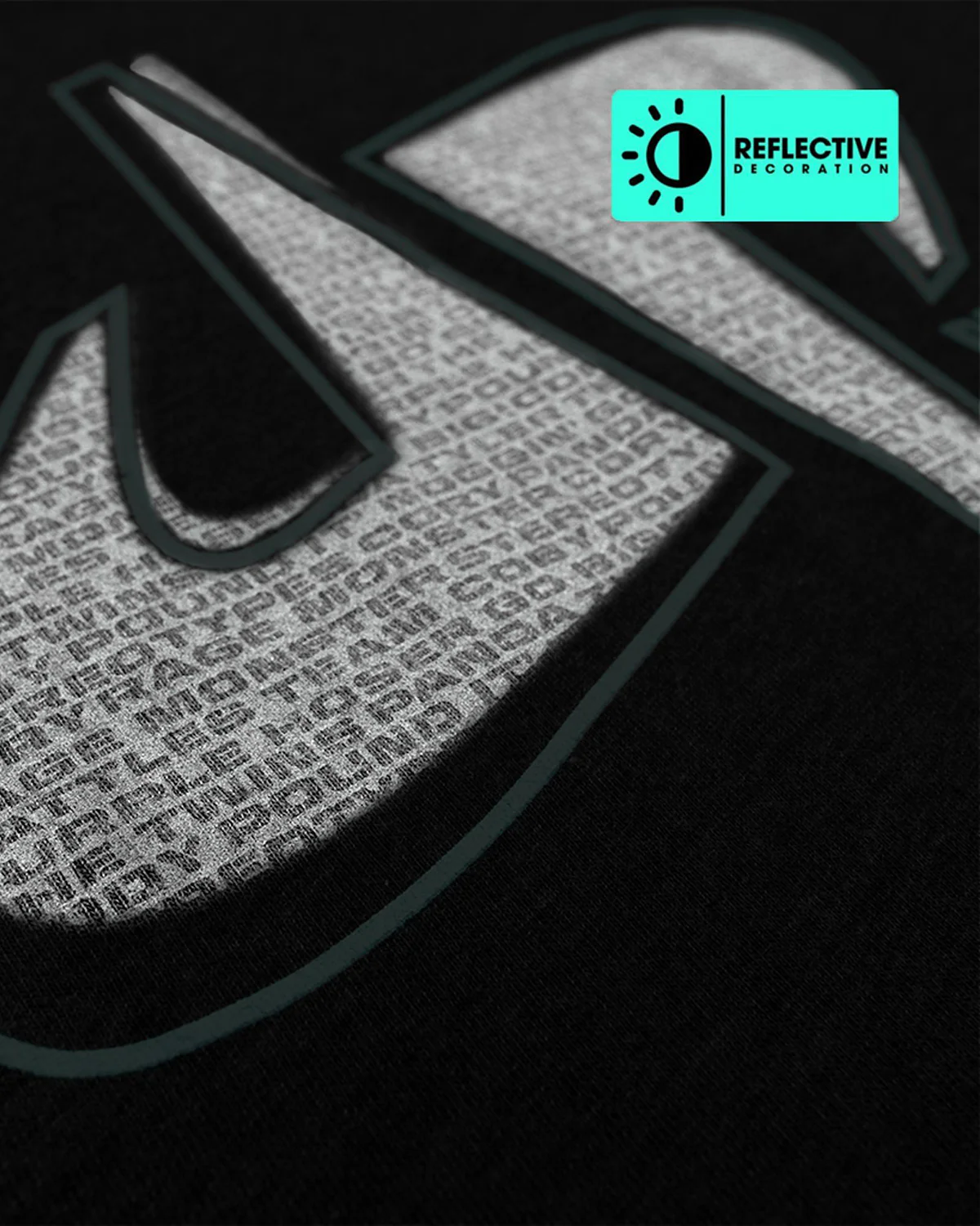 Pound It Reflective Adult Tee - Image 3