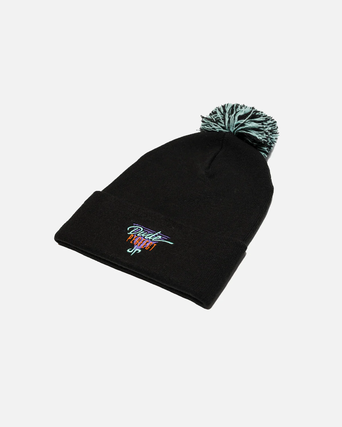 Dunk Squad Pom Beanie (Black) - Image 3